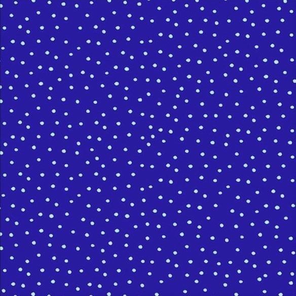 Dinky Dots Punkte Blau Weiß