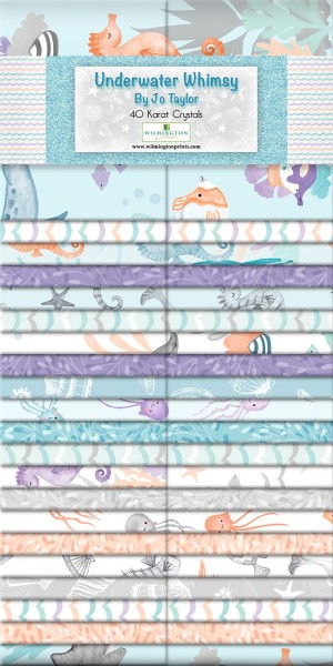 Underwater Whimsy 2 1/2 Inch Strips Stoffpakete