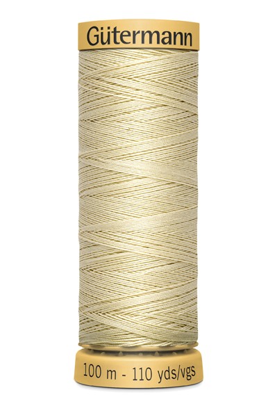 828 Beige Nähgarn 100m Baumwolle