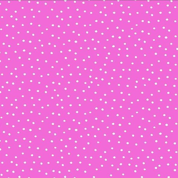 Dinky Dots Punkte Pink Weiß LORALIE