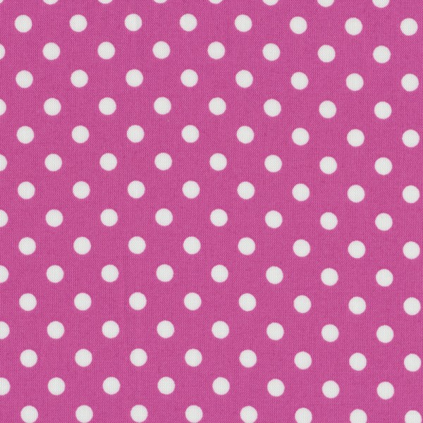 Rest 49cm Punkte Dots Stoff Pink Quilters Basic Memories 514