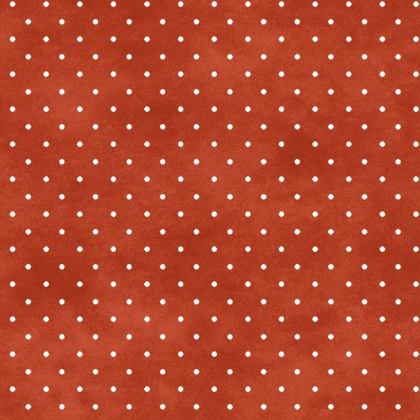 Punkte Stoff Classic Dot Orange Rot