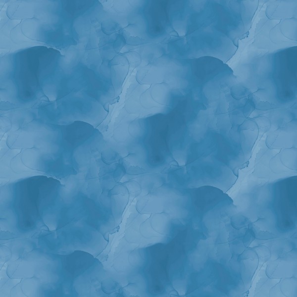 Batik Stoff Blau Blue Watercolor Texture Essentials
