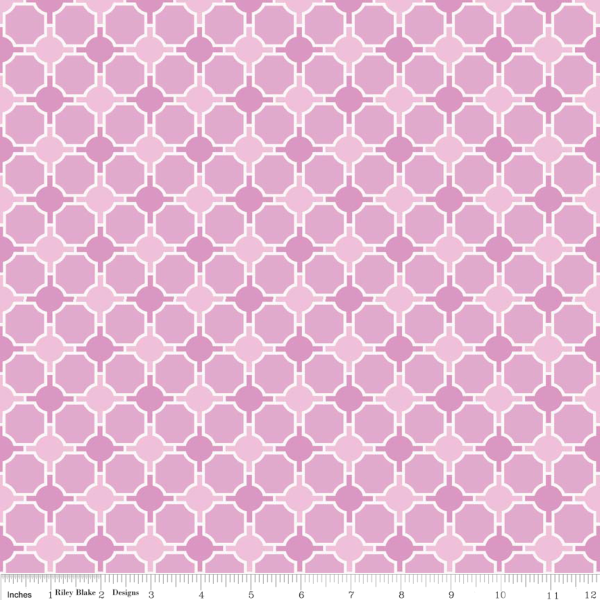 Ornamente Stoff Pink Splendor
