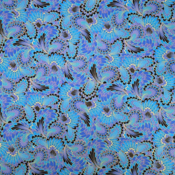 Palazzo Abstract Peacock Metallic