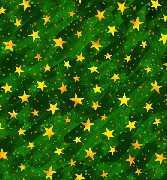 Sterne Stoff Grün Noel Weihnachtsstoff