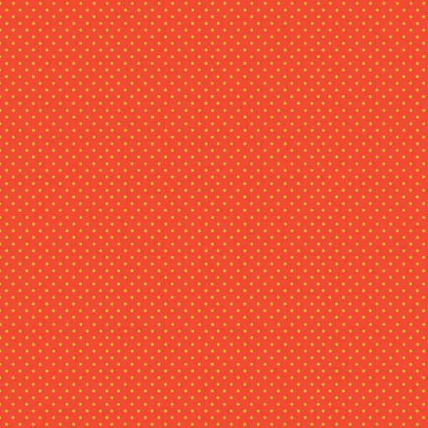 Punkte Stoff Spot On NY Orange Gelb
