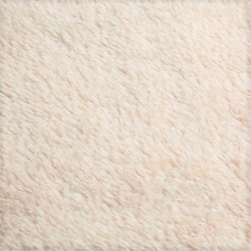 Microfaser Fleece Stoff Chantal Beige Plüsch