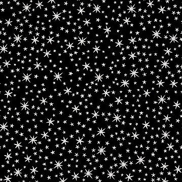 Sterne Stoff Schwarz Silber Weihnachten Holiday Metals Stars