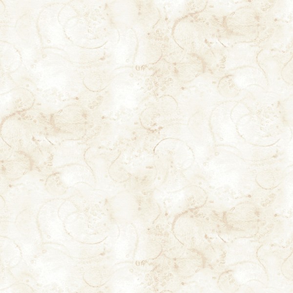 Basic Stoff Altweiß Swirl Marmoriert