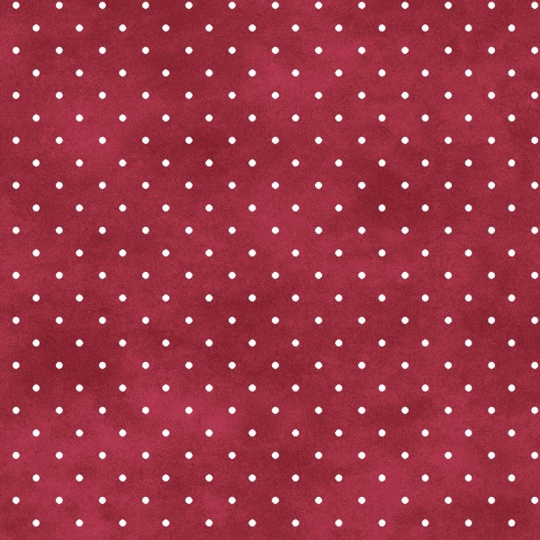 Punkte Stoff Granat Rot Classic Dot Garnet