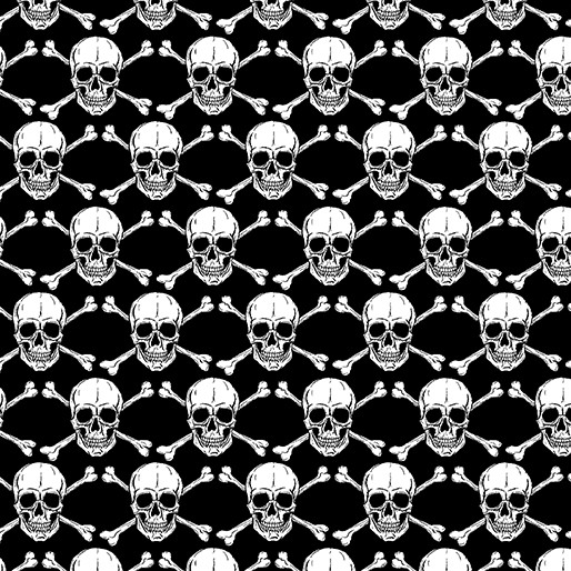 Totenkopf Stoff Glowing Skulls Halloween Spirit