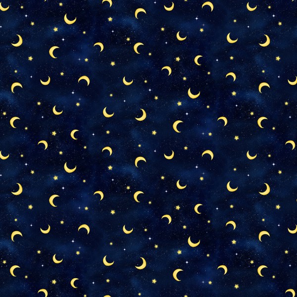 Sternenhimmel Stoff Owl always Love you Moons & Stars