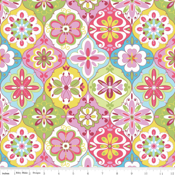 Blumen Stoff Multi Splendor