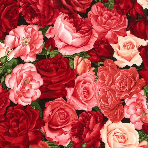 Rosen Stoff Packed Roses