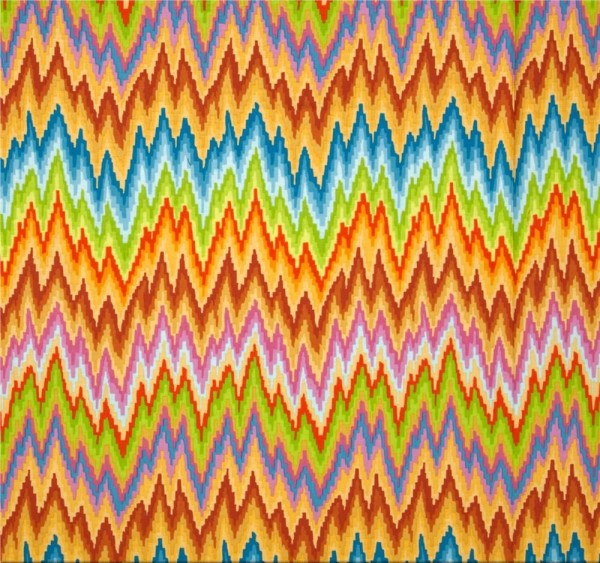Chevron Flame Yellow