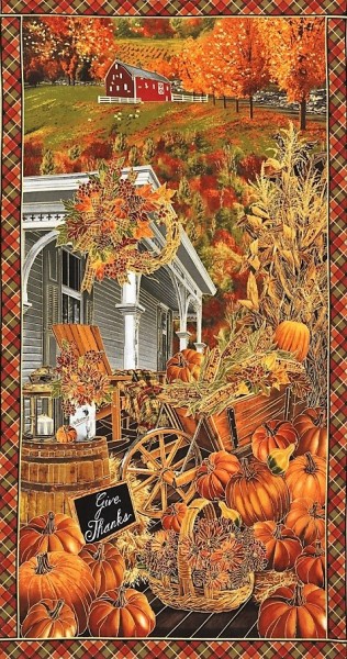 Fall Harvest Farmhouse Panel Herbst