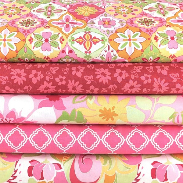 Stoffpaket Extravaganza Pink