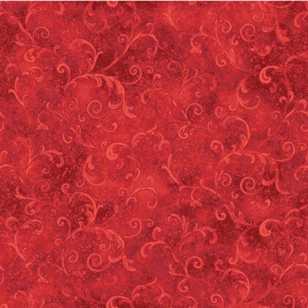 Ranken Stoff Rot Essentials Basics Red Filigree